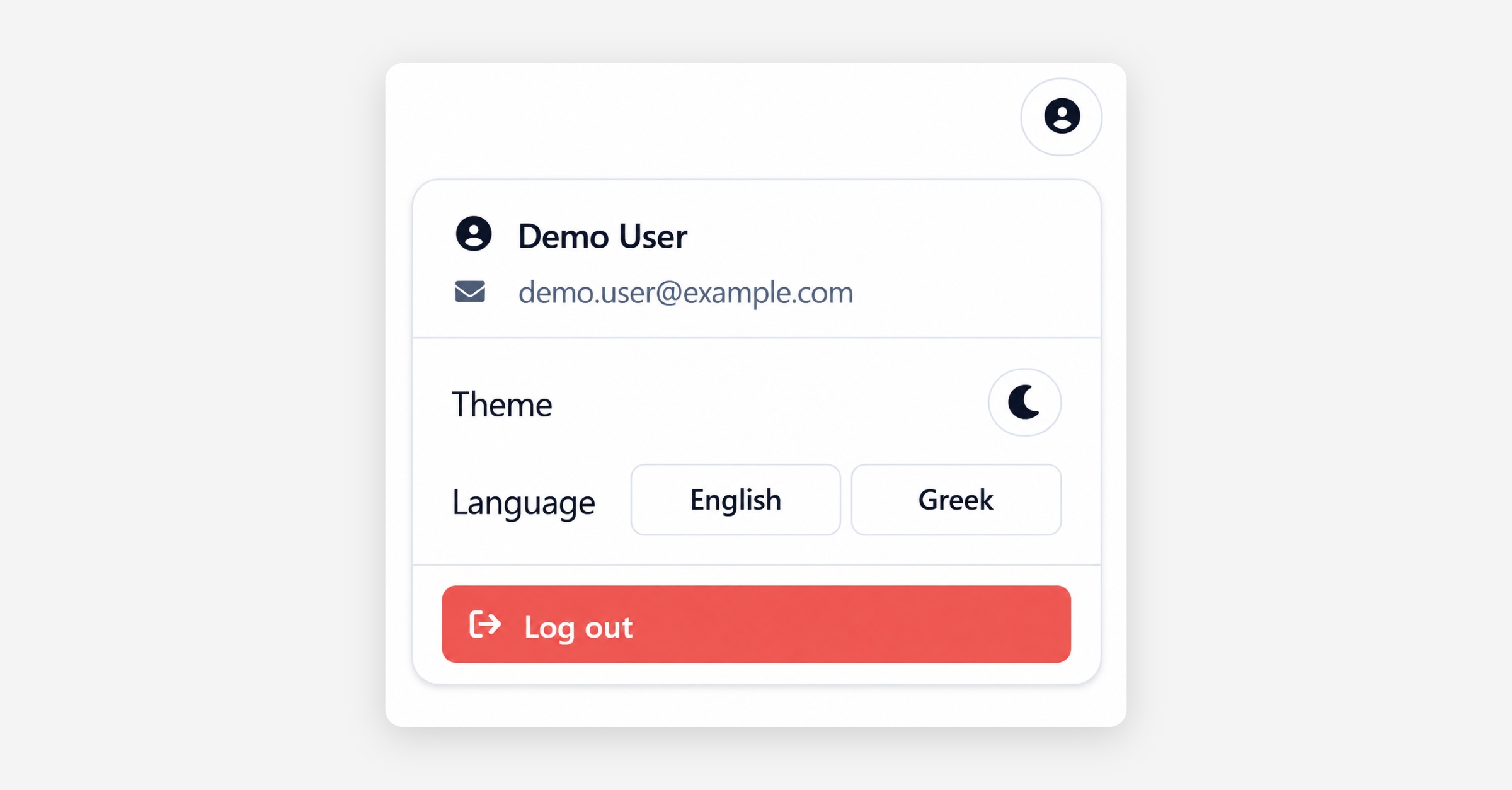 Changing Language and Display Theme