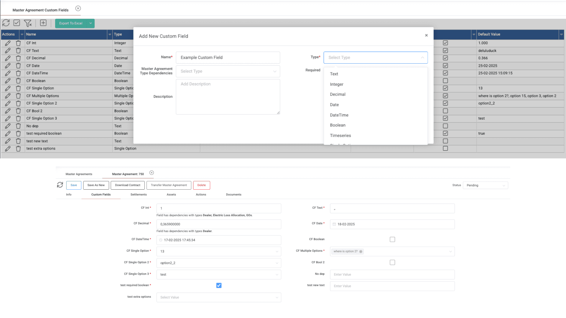 Custom Fields (beta)