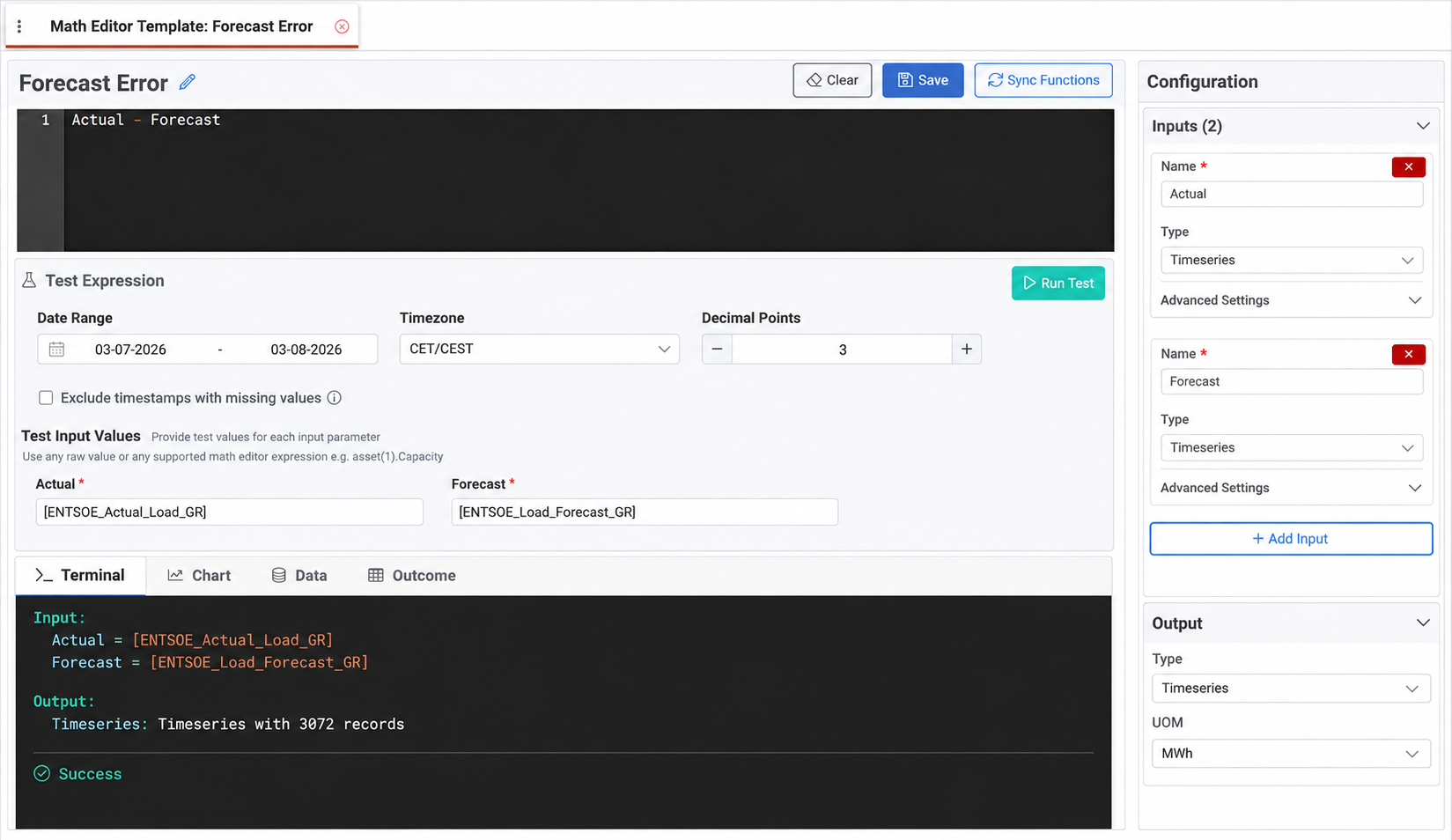 3.5 Math Editor Templates